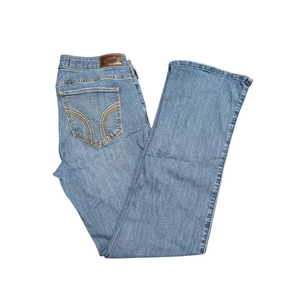 Hollister Lightweight 5-Pocket Stretch Boot Cut Jeans Women's 9S - Picture 1 of 9